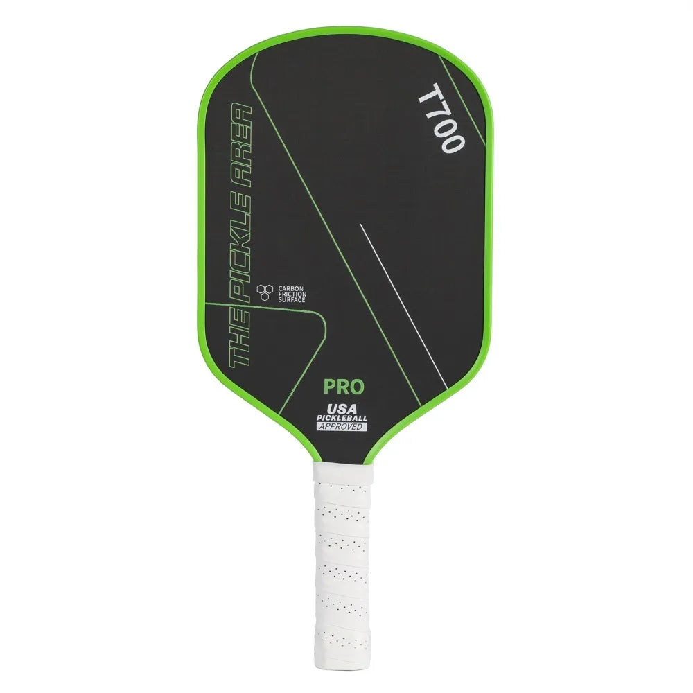 Pickleball Paddle T700 Carbon Fiber 16MM – USAPA Approved, Frosted Surface, Lightweight